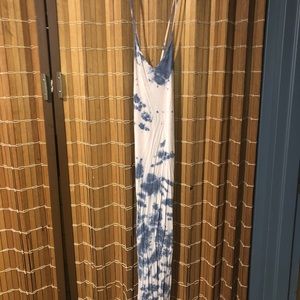 Pink Tie Dye Maxi Dress